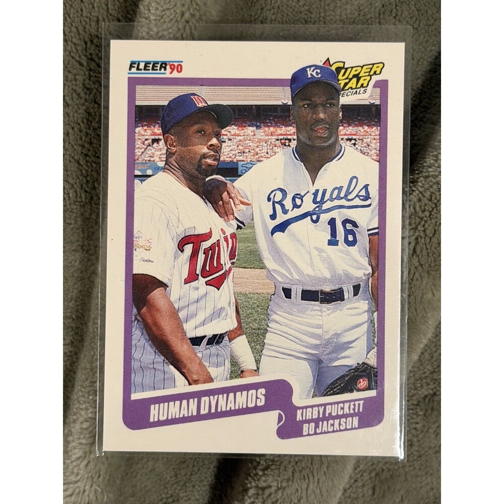 1990 Fleer - Super Star Specials Bo Jackson, Kirby Puckett #635